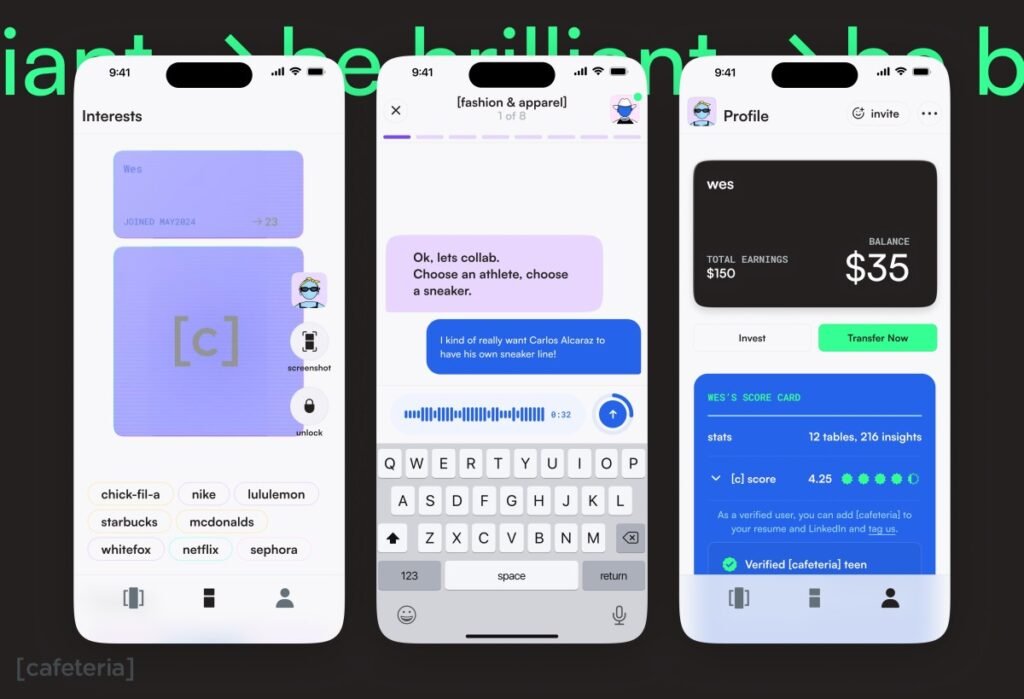 Cafeteria raises $3M to connect brands with their most opinionated customers: teens